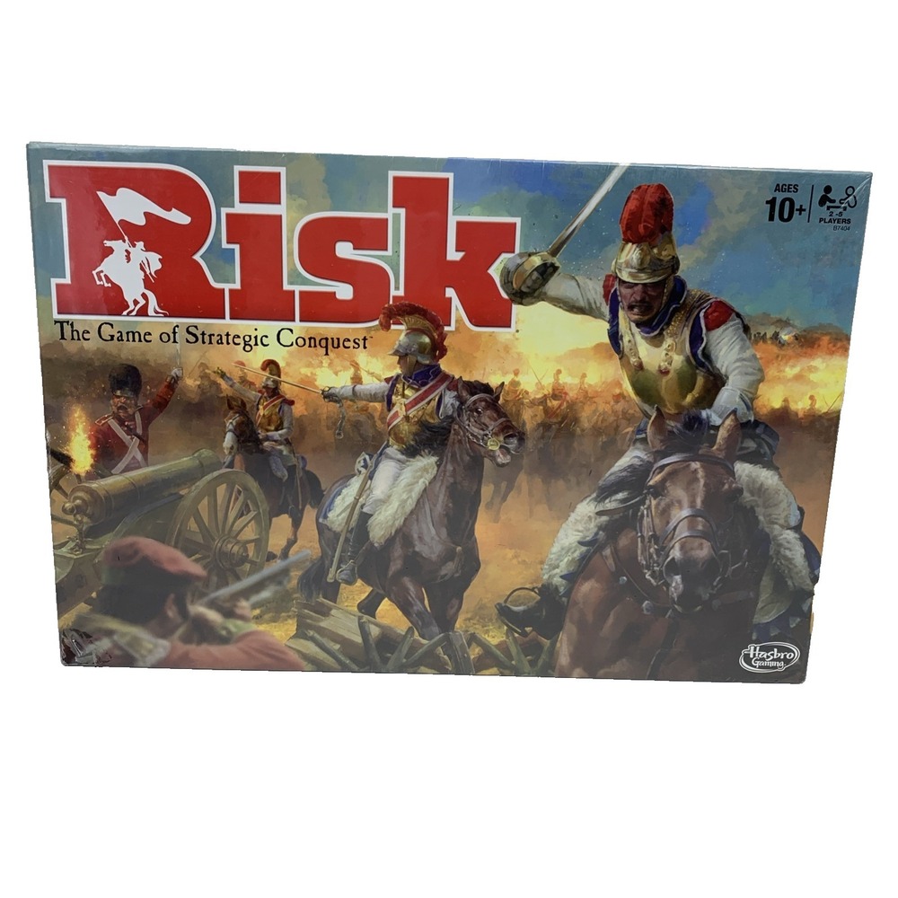 Risk The Game of Strategic Conquest Board Game Hasbro. New-Factory Sealed - USA